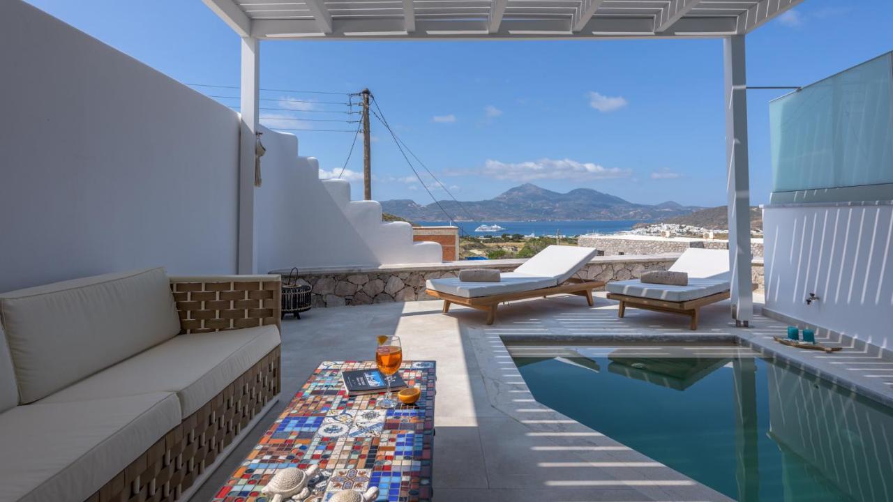 Hilltop Suites Milos Mytakas Exteriör bild